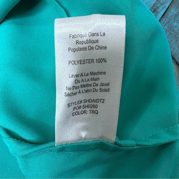 JOE’S Jeans Green Satin Racerback Tank Top Size Medium - Picture 5 of 8
